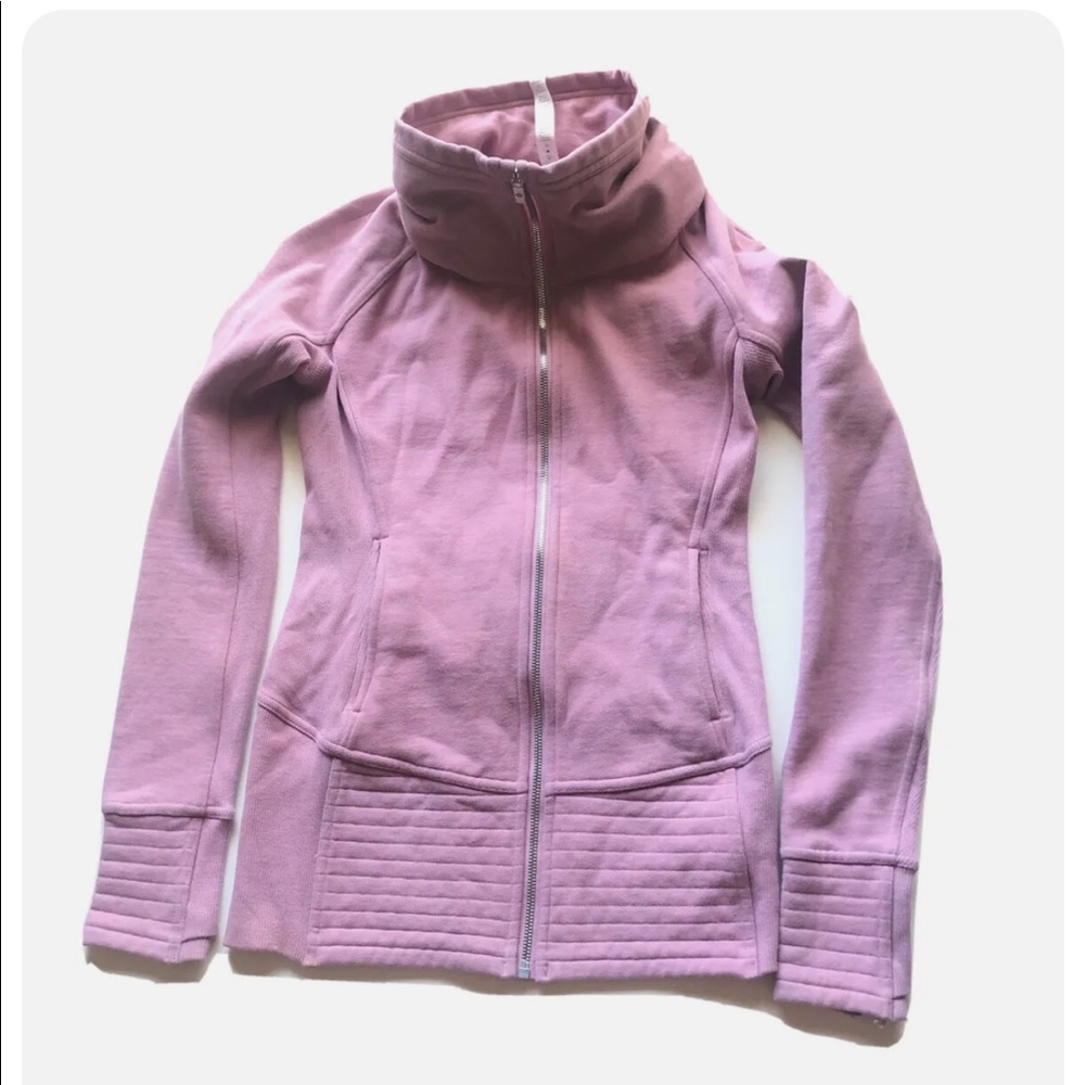 Lululemon Radiant Jacket Spanish Rose Size 4 Hard To Find Pink